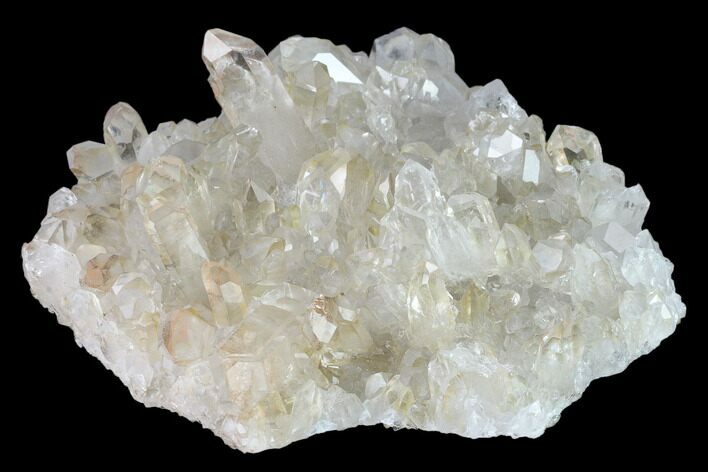 Wide Quartz Crystal Cluster - Brazil #136156